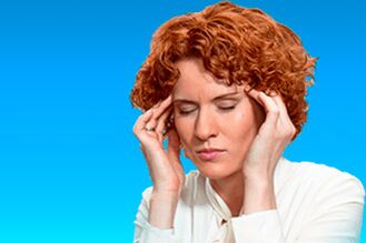The headache with pulsation is a sign of another degree of hypertension